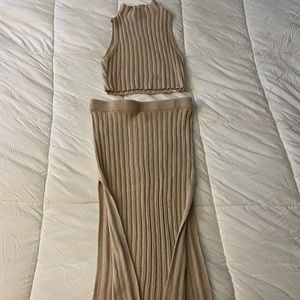 Two piece summer dress